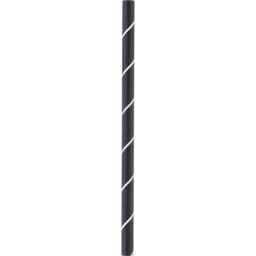 Papperssugrör Twisted 7x150mm