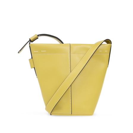 Proenza Schouler, Barrow Mini shoulder bag Zielony, Kobieta, Rozmiar: ONE Size