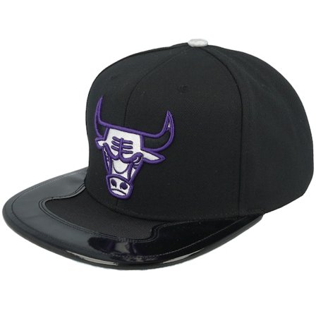 Mitchell & Ness - NBA Zwart snapback Cap - Chicago Bulls Day 11 Black Snapback @ Hatstore