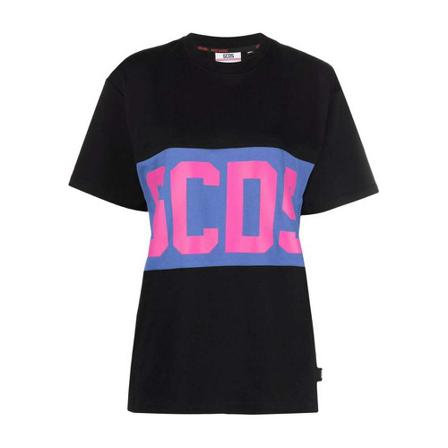 Gcds, T-Shirts Zwart, Dames, Maat:S