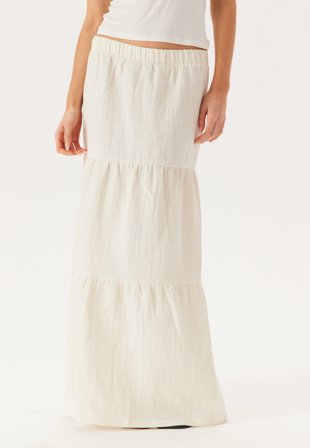 Pieces Pcsikka Hw Maxi Skirt Klær