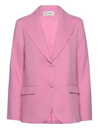 Elvira Blazer Blazers Single Breasted Blazers Rosa MAUD*Betinget Tilbud