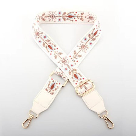 Veskestropp Lang skulderstropp for Crossbody Bag Håndveske erstatningsstropper Damehåndveske Lærstoffbelte for Crossbody-veske