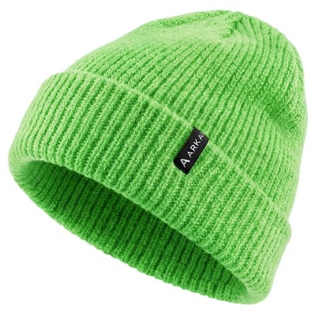 Nordic | Gorro de pescador de punto de canalé verde para hombres - Gorros de punto
