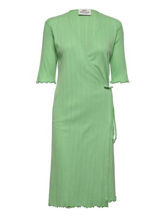 Pointella Dalis Dress Green Mads Nørgaard
