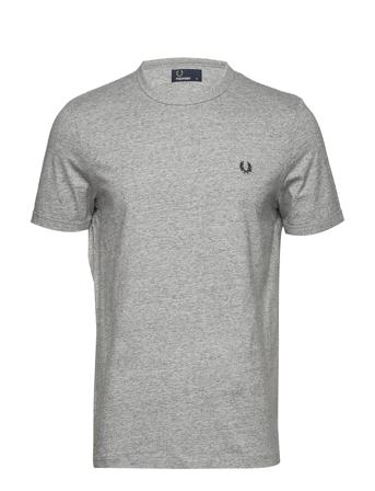 Ringer T-Shirt T-shirts Short-sleeved Grå Fred Perry