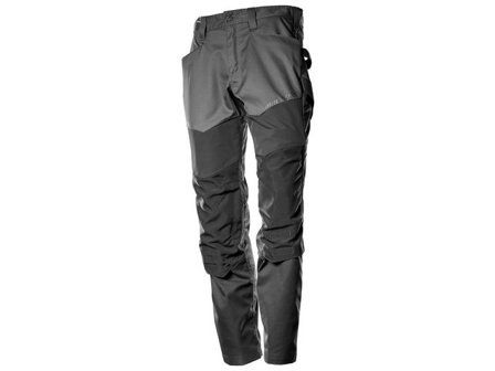 MASCOT Byxor knäfickor Customized grå/sva 76c47 - Lyreco - Arbetskläder > Arbetsbyxor och shorts > Hantverksbyxor