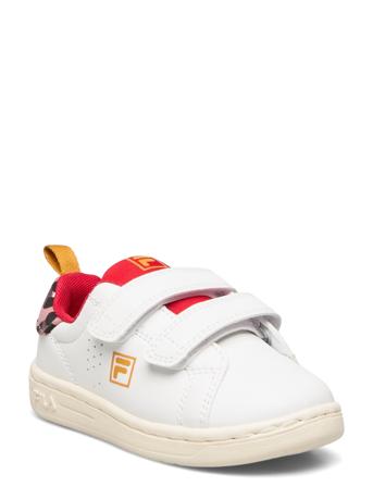 Crosscourt 2 Nt F Velcro Tdl Lave Sneakers Hvit FILA*Betinget Tilbud