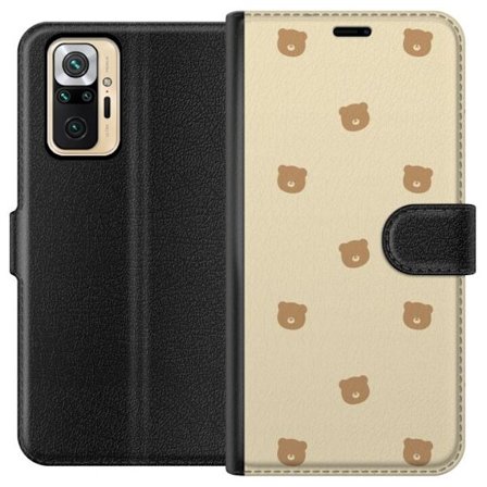 Plånboksfodral till Xiaomi Redmi Note 10 Pro med Björnmönster