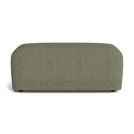 Messina Pouf Hocker in Mito Grün, einfarbig, modernes Design, komfortabel gepolstert, vielseitig einsetzbar, hochwertige Qualität, 42cm