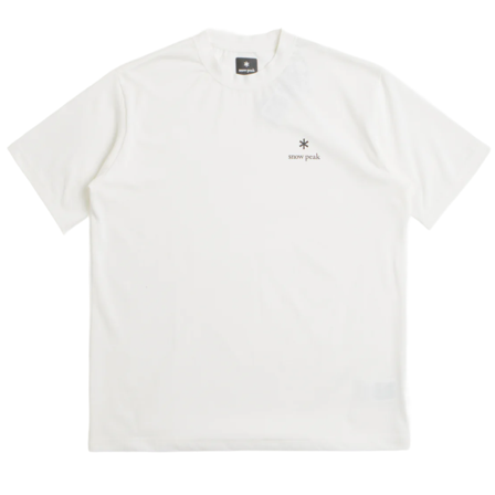 Snow Peak Nsd Logo T-Shirt Off White