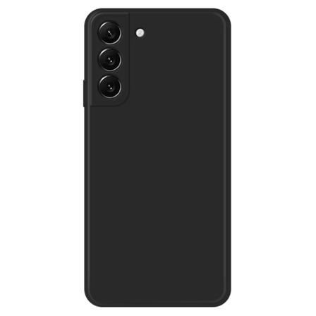 Skråt gummibelagt cover mod fald til Samsung Galaxy S22 - Sort Black