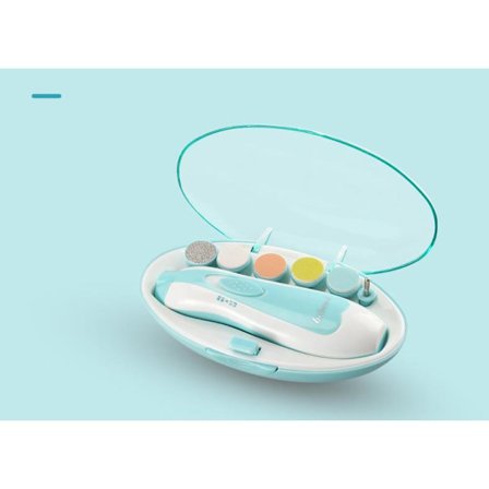 Baby Nagelklippare 6 i 1 av Royal Angels Baby | Säker Elektrisk Ba