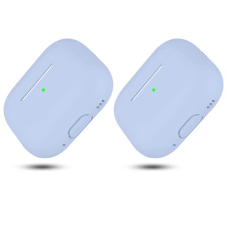 2x Sininen Airpods PRO 2 silikonikuorinen kotelo