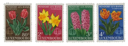 Luxembourg 1954 - Postfrisk - MICHEL 531-34