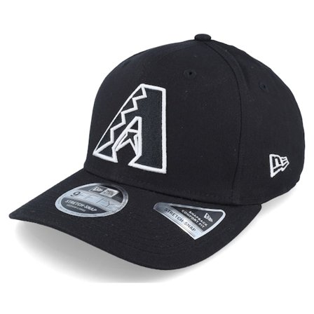 New Era - MLB Svart adjustable Keps - Hatstore Exclusive x Arizona Diamondbacks Essential 9Fifty Stretch Black Adjustable @ Hatstore
