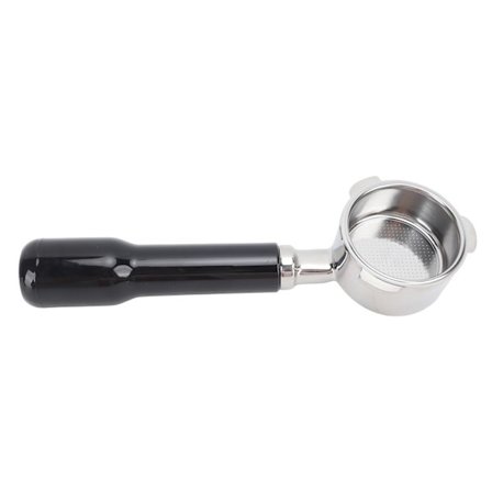 51 mm Bundløs Portafilter Kaffemaskine i Rustfrit Stål til 6001 5403 KF5400 Sort
