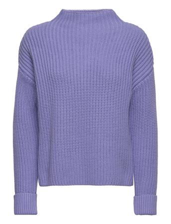 Slfselma Ls Knit Pullover Noos Pullover Lilla Selected Femme*Betinget Tilbud