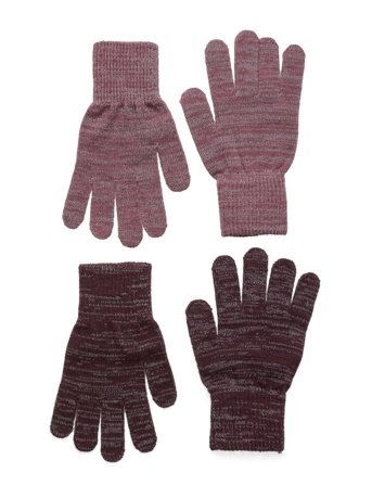 Magic Gloves W.reflex 2-Pack Accessories Gloves & Mittens Gloves Rød CeLaVi*Betinget Tilbud