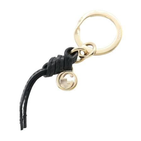 Gucci Vintage, Pre-owned Key Chain Zwart, Dames, Maat:ONE Size