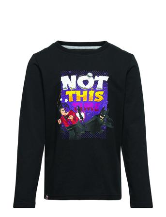 M12010402 - T-Shirt Ls T-shirts Long-sleeved T-shirts Musta Lego Wear