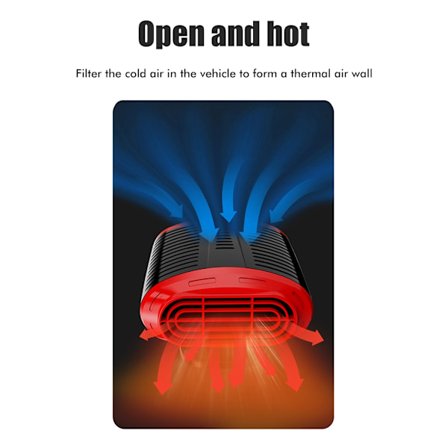 12/24V Sähköinen Auton Kuorma-auton Lämmitin Kylmä ja Kuuma Tuuli Tuulilasin Sulatuspuhallin Ajoneuvon Lämmitin