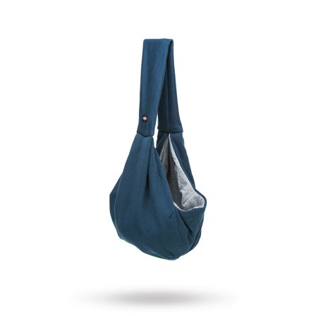 Trixie - Junior frontväska upp till 5 kg - Blå/ljusgrå - Resa med djur