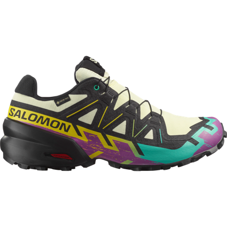 Salomon - Trailrunning-Schuhe Schuhe Speedcross 6 Gtx - Transparent Yellow Black - 40⅔