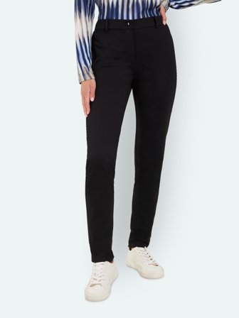 SIGNATURE - Legging - Sort - Elastik i Taljen