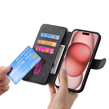 MagSafe Plånboksfodral för iPhone 16 Pro Max - Avtagbart 2-i-1 Skal iPhone 16