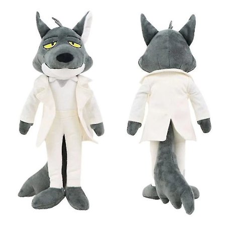 The Bad Guys Plussjdyr The Bad Guys Mr. Wolf Plussj 40cm