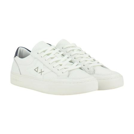 Sun68 - Sneakers - Vit - Herr - Storlek: 45 Eu, Herr, Storlek: 45 EU