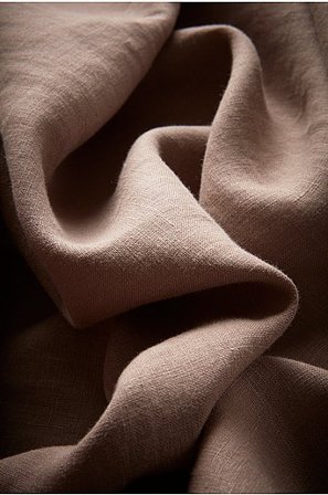 Jotex - Stoffmuster Aus Leinen Taupe - LEAH - Kaufe Stoffmuster - Gardinen bei Jotex