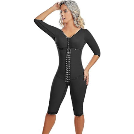 0710 Fajas Colombianas Reductoras Y Moldeadoras Post Surgery Compression Garment Full Body Shaper For Women