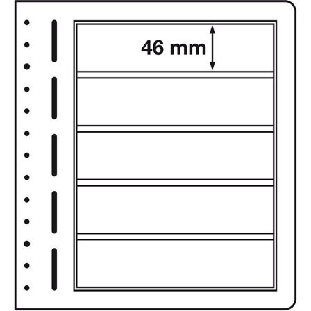 LB-blade - 5 lommer (190×46mm) - 1 stk.