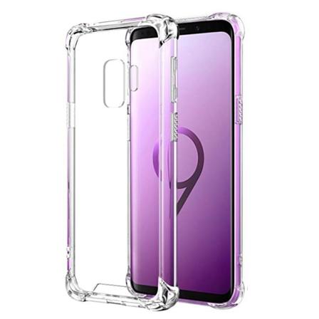 Samsung Galaxy S9 Plus - Skyddande Praktiskt Silikonskal Transparent/genomskinlig