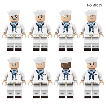 Liten sol yrkesfigur byggeklosser politi soldat lærer lege par bryllupsgave