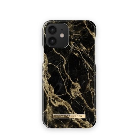 iDeal Of Sweden Fashion Skal för iPhone 12/12 Pro - Golden Smoke Marble