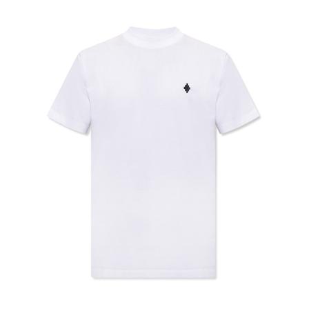 Marcelo Burlon Logo T-shirt Hvid, Herre T-shirts