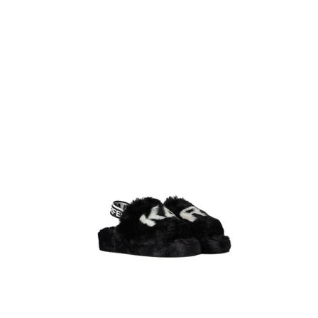 Karl Lagerfeld, Slippers Czarny, Kobieta, Rozmiar: L