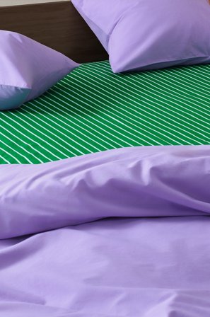 Jotex - Stretchlaken Økologisk Smaragdgrønn/mint - SIMA - Kjøp Dra-på-laken hos Jotex