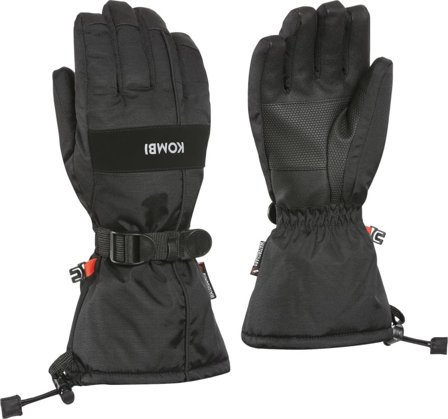 Kombi Storm Down Junior's Glove Children everyday gloves Black XS