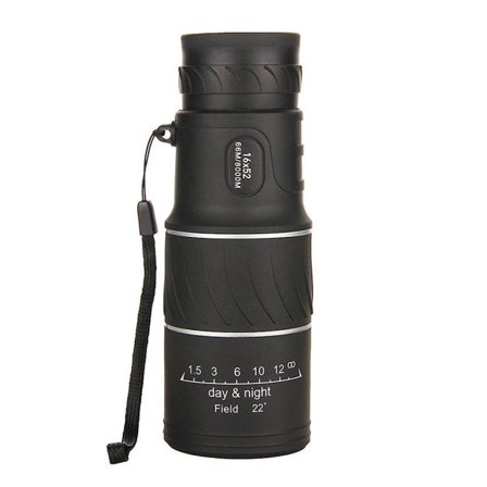 Monokulärt Teleskop Hög Effekt Prisma Monokulärt Kikarsikte för Fågelskådning Camping