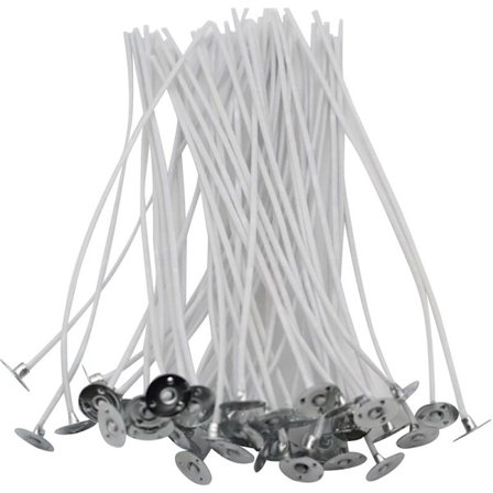 50 stk/pakke 24 tråder 10 cm veke DIY Soyavoks Materiale Voks Kjerne Linje Duftvoks Verktøy Rom Tilbehør