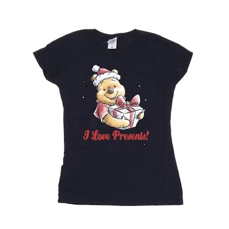 Disney Dam/Damer Winnie The Pooh Love Presents Bomull T-shirt