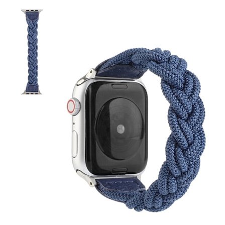Apple Watch Series 6 / 5 40mm woven style watch band - Dark Blue