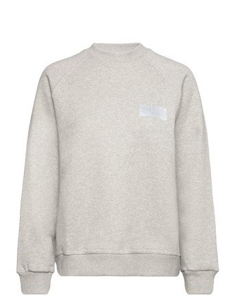 Organic Sweat Allium Sweatshirt Sweat-shirt Genser Grå Mads Nørgaard*Betinget Tilbud
