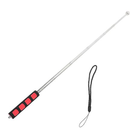 Teleskopisk tom trommehammer flise hul checker rustfrit stål lyddetektering testværktøj til husdekoration 115cm SZRH AC- (FMY)