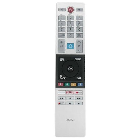 CT-8543 Fjernbetjening til Toshiba Smart TV Udskiftning Intelligent Controller