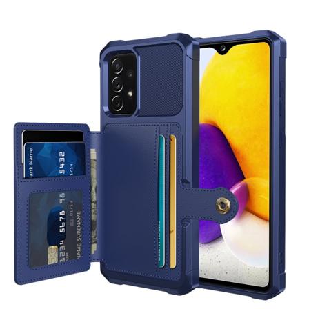 Praktisk og holdbart deksel med kortlomme - Samsung Galaxy A53 5G Blå